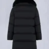 Belle Dune Long Shearling Trim Puffer Belle Dune Long Shearling Trim Puffer
