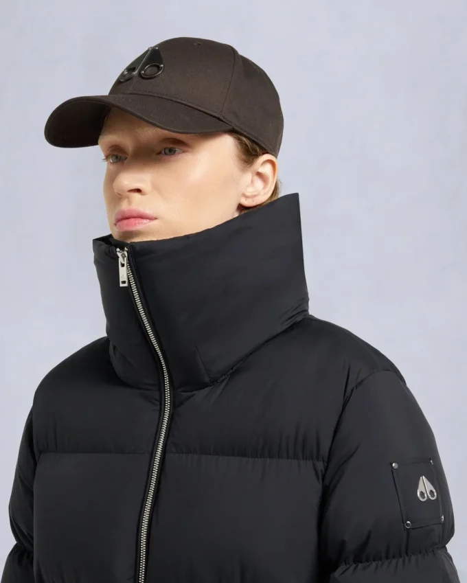 Belle Dune Long Shearling Trim Puffer Belle Dune Long Shearling Trim Puffer