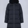 Belle Dune Long Shearling Trim Puffer Belle Dune Long Shearling Trim Puffer