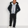 Bomber unisex para niños con ribete de piel de oveja original Bomber unisex para niños con ribete de piel de oveja original