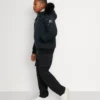 Bomber unisex para niños con ribete de piel de oveja original Bomber unisex para niños con ribete de piel de oveja original