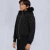 Bomber unisex para niños con ribete de piel de oveja original Bomber unisex para niños con ribete de piel de oveja original