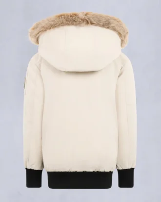 Bomber unisex para niños con ribete de piel de oveja original Bomber unisex para niños con ribete de piel de oveja original