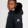 Bomber unisex para niños con ribete de piel de oveja original Bomber unisex para niños con ribete de piel de oveja original