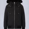 Bomber unisex para niños con ribete de piel de oveja original Bomber unisex para niños con ribete de piel de oveja original