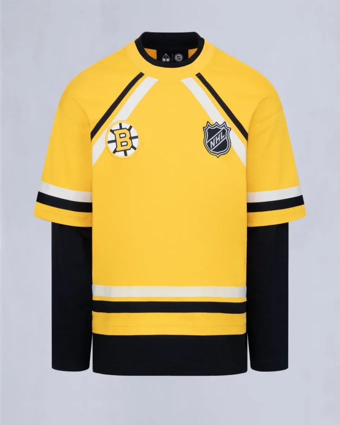 Camiseta Nhl X Moose Knuckles Bruins Camiseta Nhl X Moose Knuckles Bruins