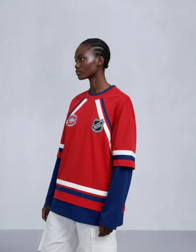 Camiseta NHL X Moose Knuckles Canadiens Camiseta NHL X Moose Knuckles Canadiens