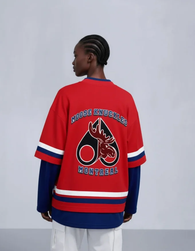 Camiseta NHL X Moose Knuckles Canadiens Camiseta NHL X Moose Knuckles Canadiens