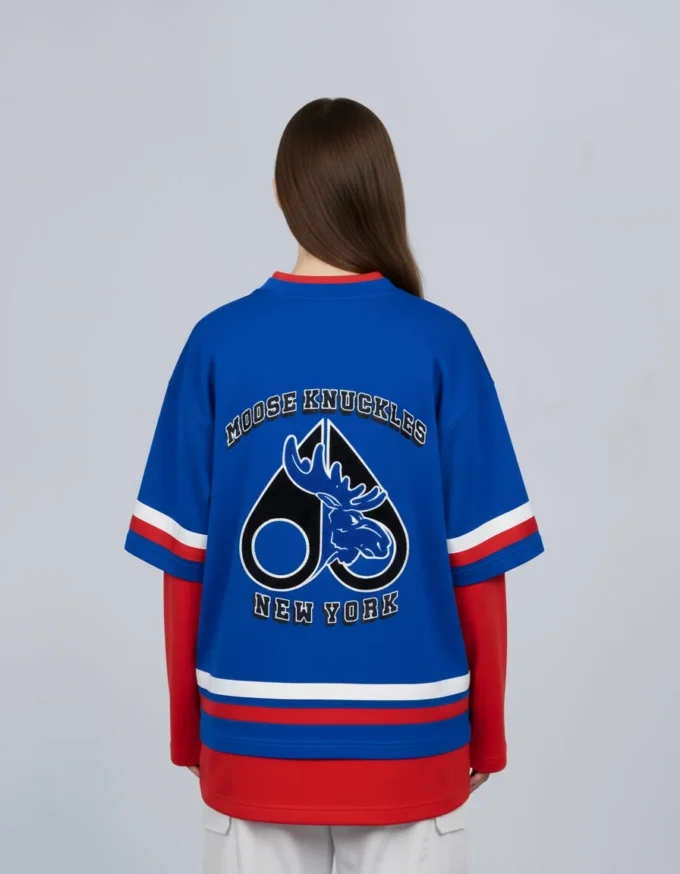 Camiseta NHL X Moose Knuckles Rangers Camiseta NHL X Moose Knuckles Rangers