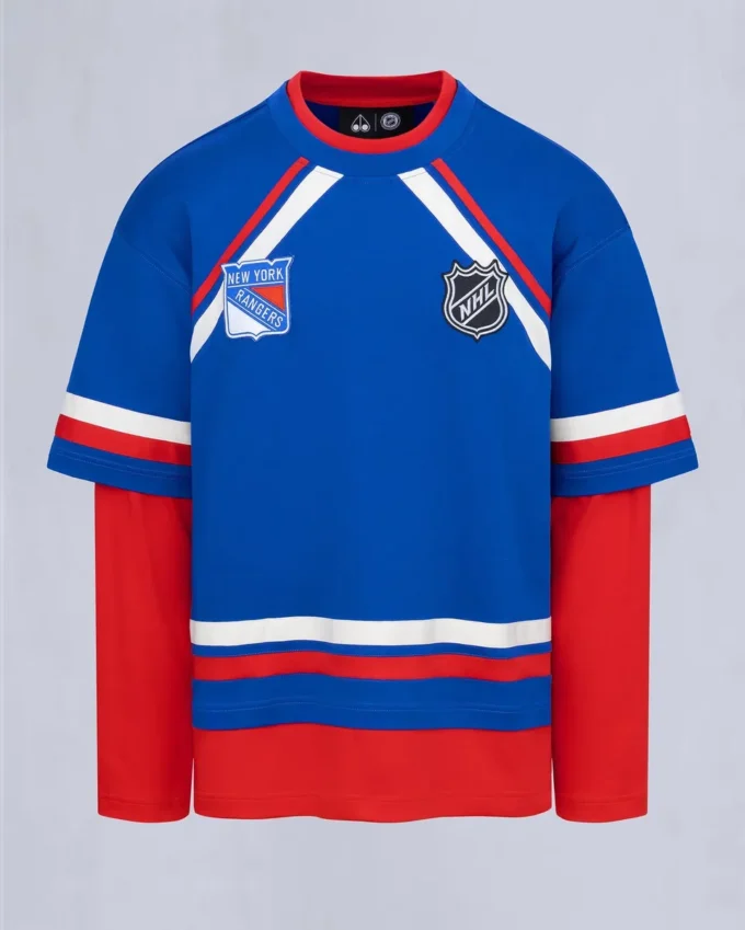 Camiseta NHL X Moose Knuckles Rangers Camiseta NHL X Moose Knuckles Rangers