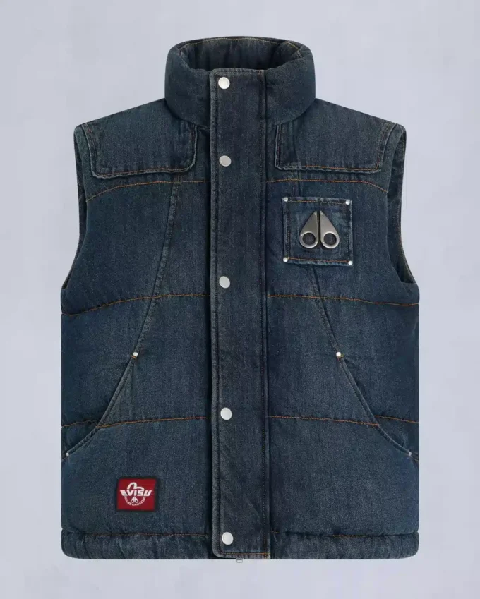 Chaleco acolchado Evisu X Moose Denim Everest Chaleco acolchado Evisu X Moose Denim Everest