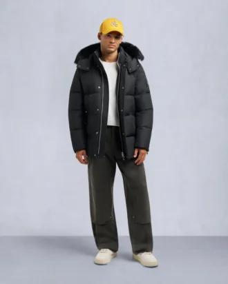 Chaqueta 3Q con ribete de piel de oveja Cloud