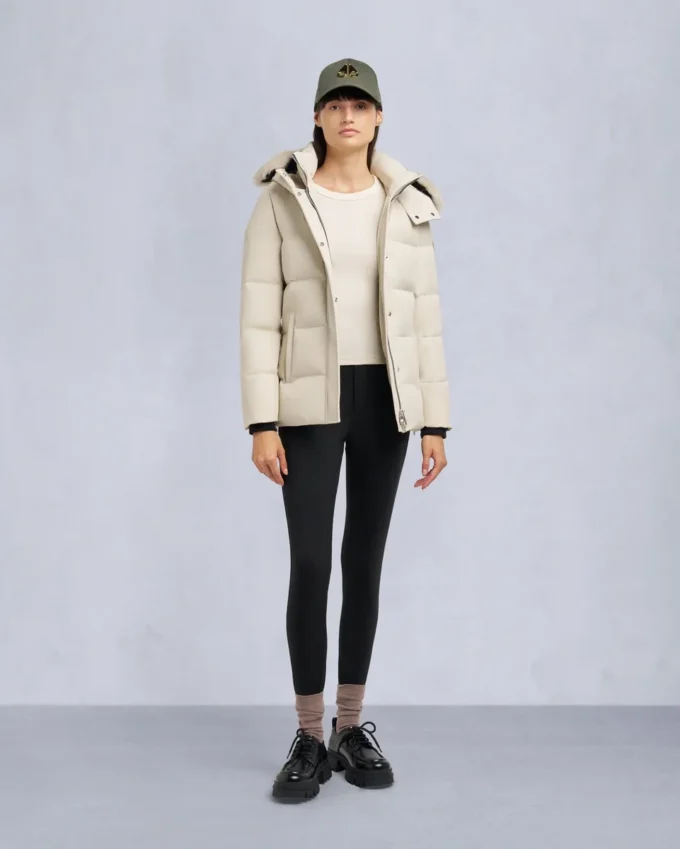 Chaqueta 3Q con ribete de piel de oveja Cloud Chaqueta 3Q con ribete de piel de oveja Cloud