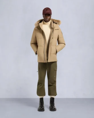 Chaqueta 3Q con ribete de piel de oveja Cloud
