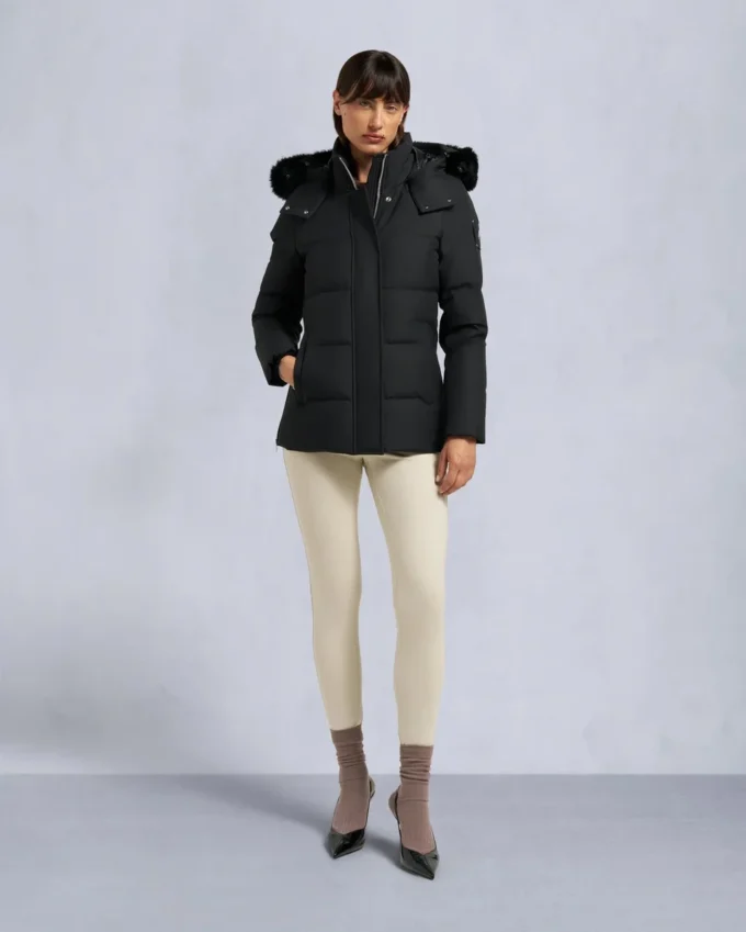 Chaqueta 3Q con ribete de piel de oveja Cloud Chaqueta 3Q con ribete de piel de oveja Cloud