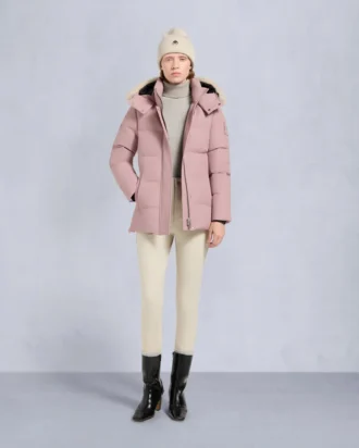Chaqueta 3Q con ribete de piel de oveja Cloud