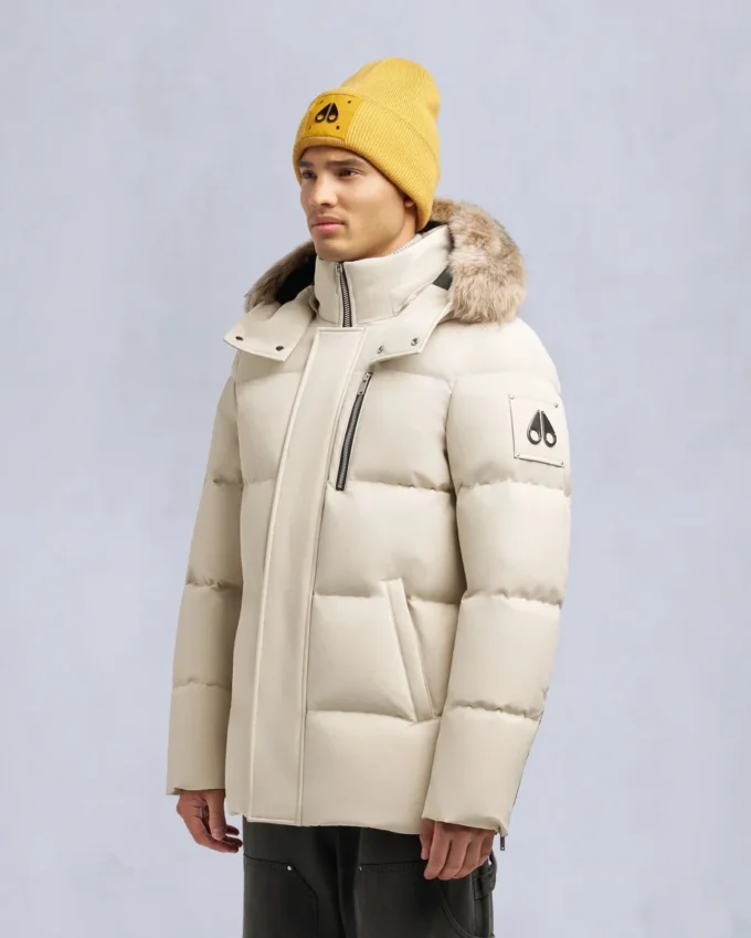 Chaqueta 3Q con ribete de piel de oveja Cloud Chaqueta 3Q con ribete de piel de oveja Cloud