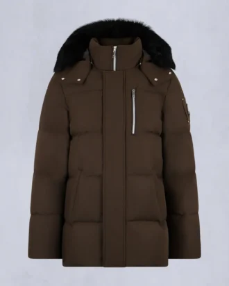 Chaqueta 3Q con ribete de piel de oveja Cloud