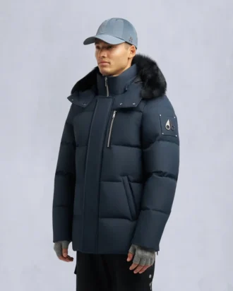 Chaqueta 3Q con ribete de piel de oveja Cloud