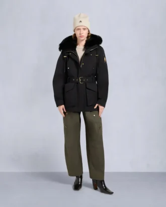 Chaqueta 3Q con ribete de piel de oveja Nova de la serie Gold