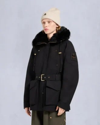 Chaqueta 3Q con ribete de piel de oveja Nova de la serie Gold