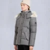Chaqueta 3Q con ribete de piel de oveja original Chaqueta 3Q con ribete de piel de oveja original