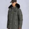 Chaqueta 3Q con ribete de piel de oveja original Chaqueta 3Q con ribete de piel de oveja original