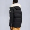 Chaqueta 3Q con ribete de piel de oveja original Chaqueta 3Q con ribete de piel de oveja original
