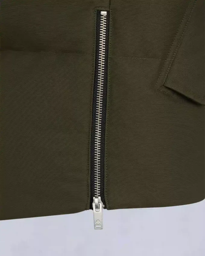 Chaqueta 3Q con ribete de piel de oveja original Chaqueta 3Q con ribete de piel de oveja original