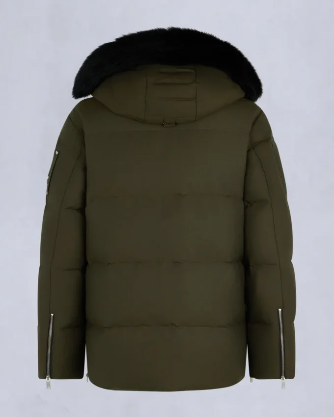 Chaqueta 3Q con ribete de piel de oveja original Chaqueta 3Q con ribete de piel de oveja original