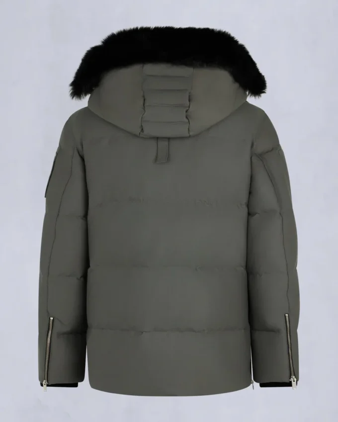 Chaqueta 3Q con ribete de piel de oveja original Chaqueta 3Q con ribete de piel de oveja original