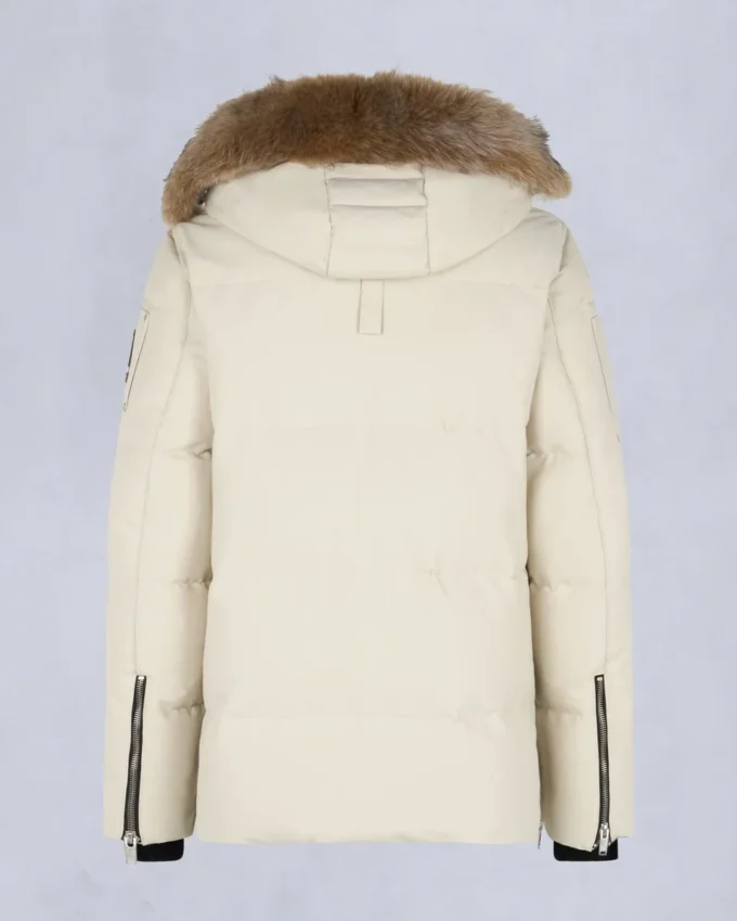Chaqueta 3Q con ribete de piel de oveja original Chaqueta 3Q con ribete de piel de oveja original