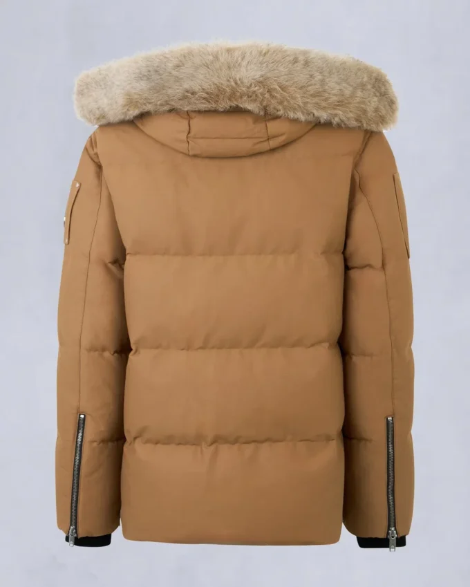 Chaqueta 3Q con ribete de piel de oveja original Chaqueta 3Q con ribete de piel de oveja original