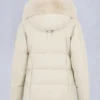 Chaqueta 3Q con ribete de piel de oveja original Chaqueta 3Q con ribete de piel de oveja original
