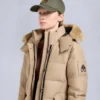 Chaqueta 3Q con ribete de piel de oveja original Chaqueta 3Q con ribete de piel de oveja original