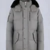 Chaqueta 3Q con ribete de piel de oveja original Chaqueta 3Q con ribete de piel de oveja original