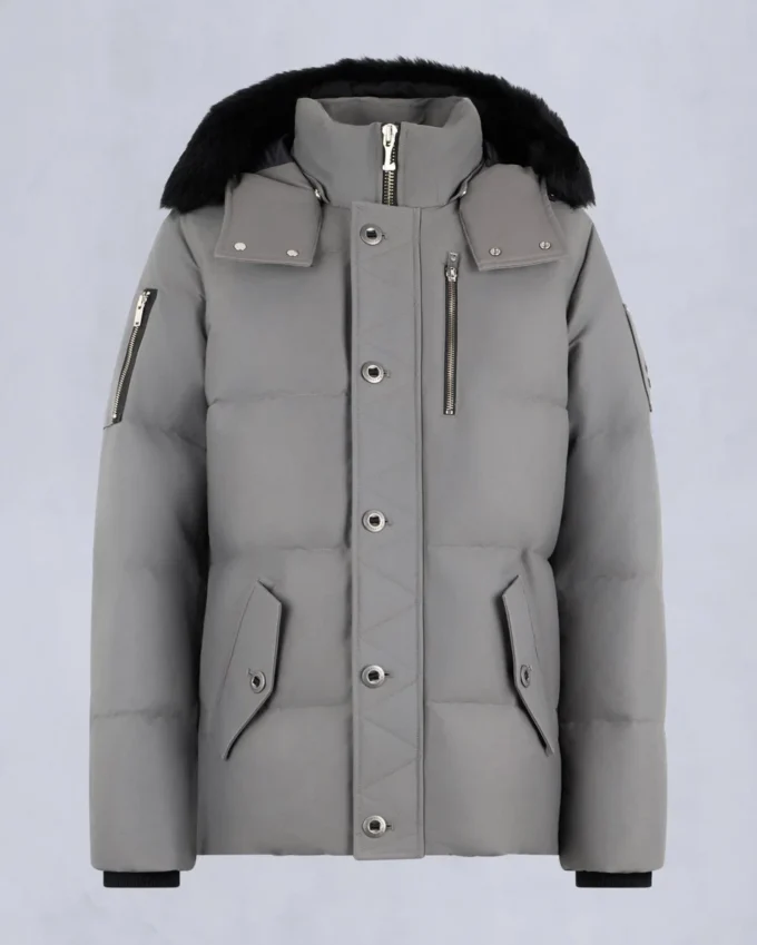 Chaqueta 3Q con ribete de piel de oveja original Chaqueta 3Q con ribete de piel de oveja original