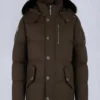 Chaqueta 3Q con ribete de piel de oveja original Chaqueta 3Q con ribete de piel de oveja original