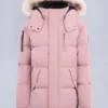Chaqueta 3Q original con ribete de piel de oveja unisex para niños Chaqueta 3Q original con ribete de piel de oveja unisex para niños