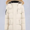 Chaqueta 3Q original con ribete de piel de oveja unisex para niños Chaqueta 3Q original con ribete de piel de oveja unisex para niños