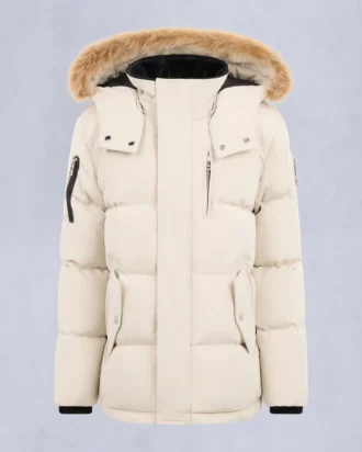 Chaqueta 3Q original con ribete de piel de oveja unisex para niños Chaqueta 3Q original con ribete de piel de oveja unisex para niños
