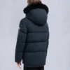 Chaqueta 3Q original con ribete de piel de oveja unisex para niños Chaqueta 3Q original con ribete de piel de oveja unisex para niños