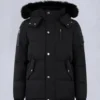 Chaqueta 3Q original con ribete de piel de oveja unisex para niños Chaqueta 3Q original con ribete de piel de oveja unisex para niños