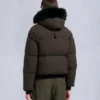 Chaqueta acolchada con ribete de piel de oveja Nyluxe Misti Chaqueta acolchada con ribete de piel de oveja Nyluxe Misti
