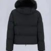 Chaqueta acolchada con ribete de piel de oveja Nyluxe Misti Chaqueta acolchada con ribete de piel de oveja Nyluxe Misti