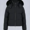 Chaqueta acolchada con ribete de piel de oveja Nyluxe Misti Chaqueta acolchada con ribete de piel de oveja Nyluxe Misti