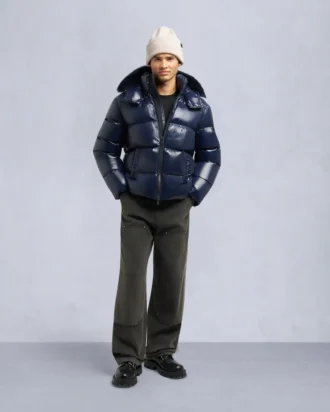 Chaqueta acolchada Kings con ribete de piel de oveja Chaqueta acolchada Kings con ribete de piel de oveja