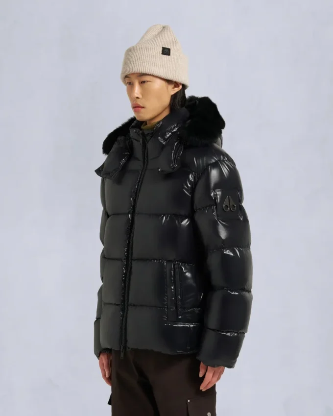 Chaqueta acolchada Kings con ribete de piel de oveja Chaqueta acolchada Kings con ribete de piel de oveja