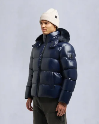 Chaqueta acolchada Kings con ribete de piel de oveja Chaqueta acolchada Kings con ribete de piel de oveja