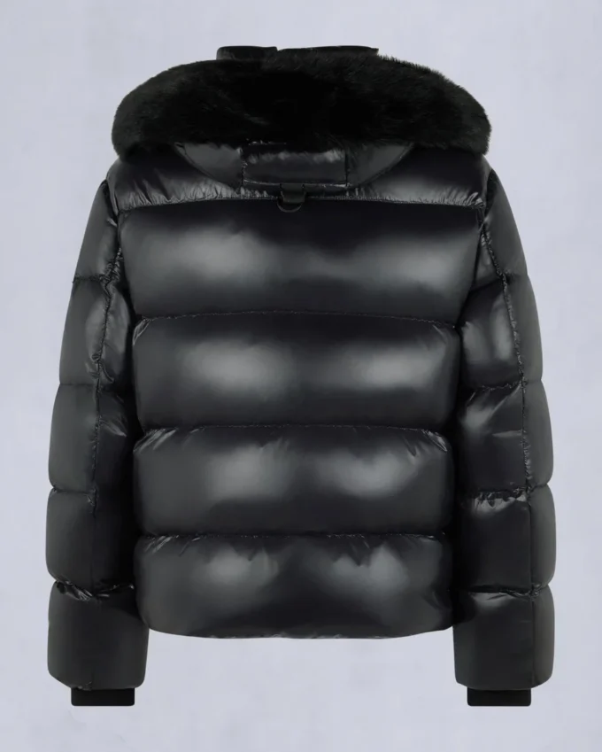 Chaqueta acolchada Kings con ribete de piel de oveja Chaqueta acolchada Kings con ribete de piel de oveja